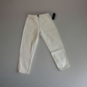 EDWIN ANDERSON ANKLE JEANS Women's Size 29 IVORY
